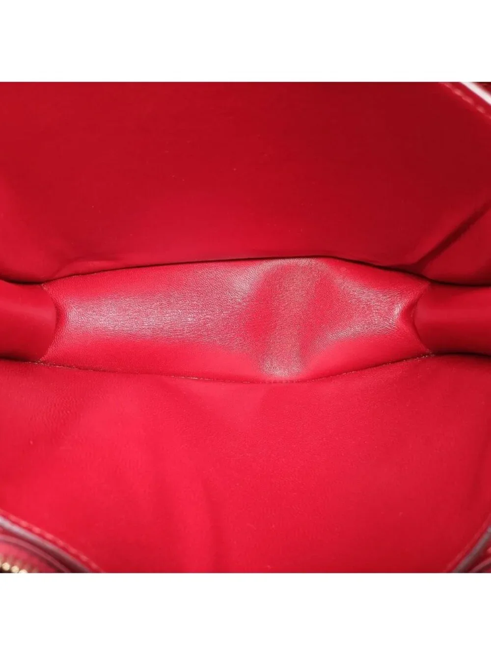 Celine Classic Box Red Leather Shoulder